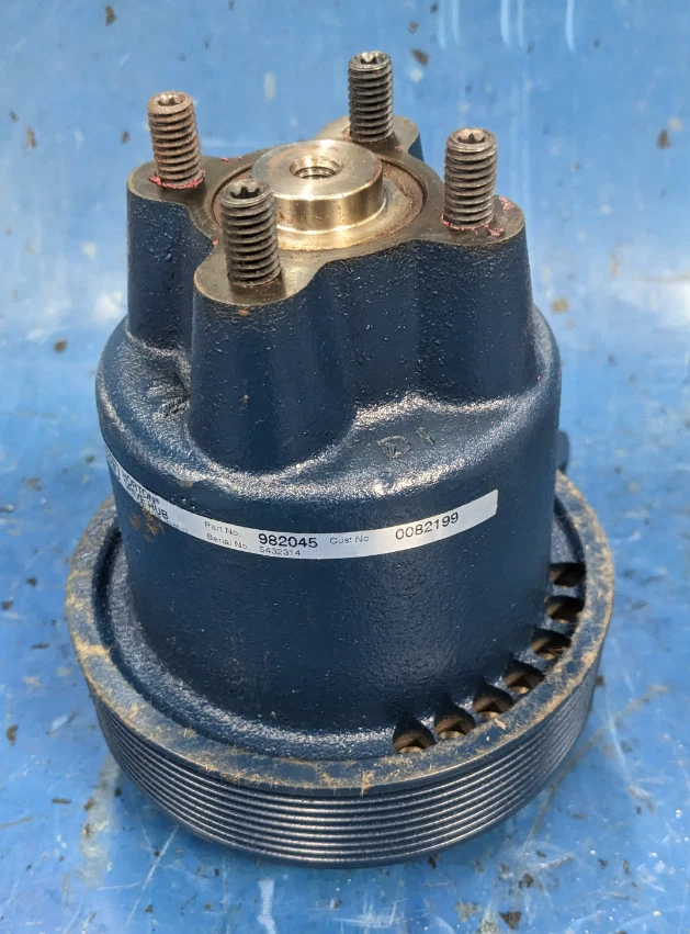 Embrague ventilador cubo de transmisión Horton 982045 992045 motor Blue Bird Caterpillar Foto 3 de 4