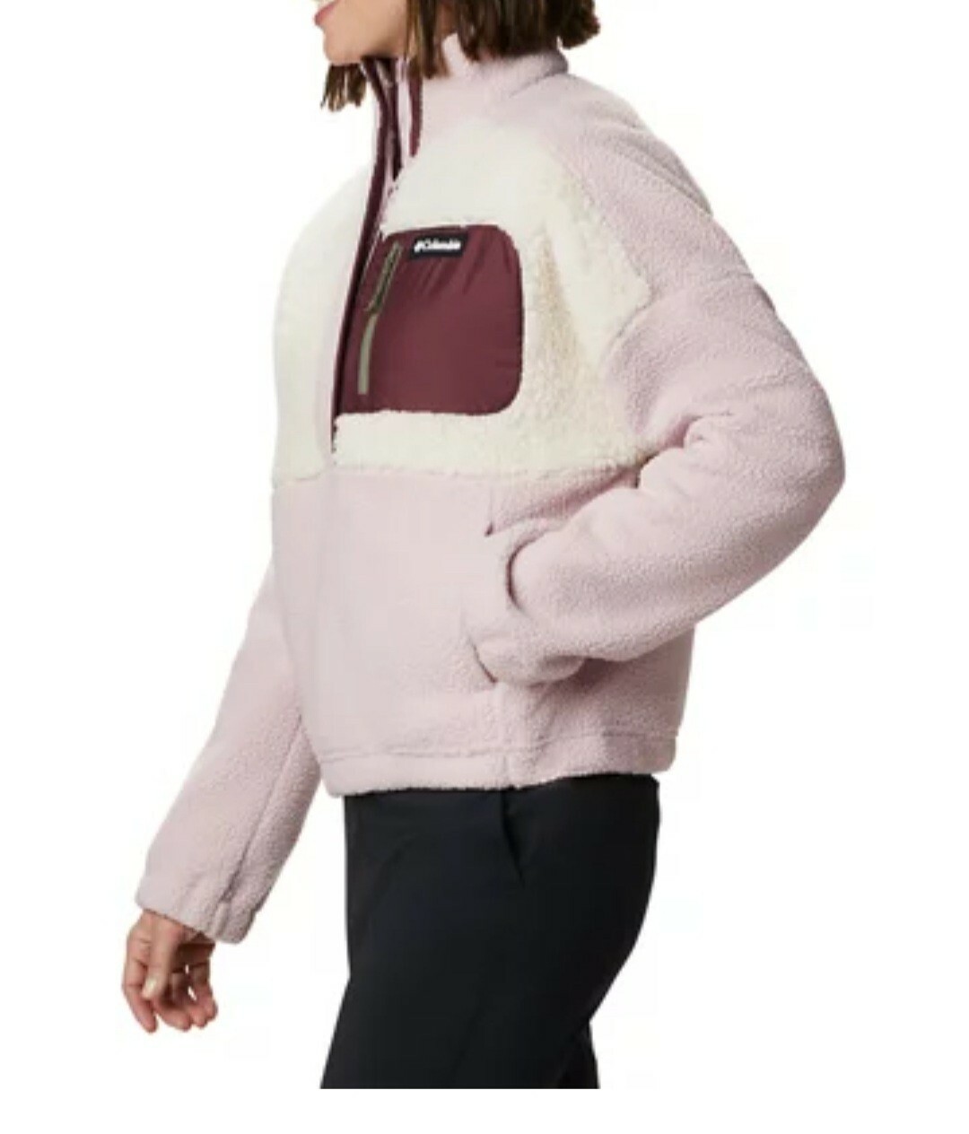 Lodge Sherpa Pullover Fleece Jacket 