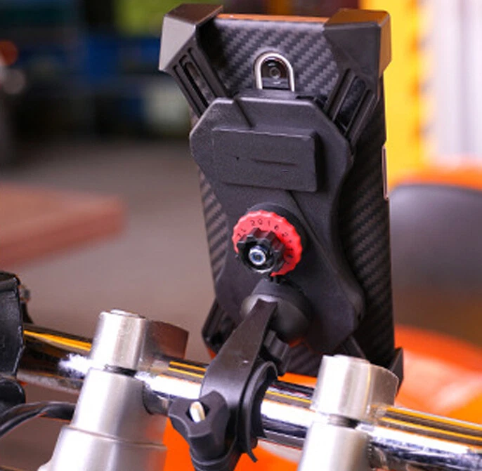 Motorcycle Phone Holder Mount for Kawasaki ZR1100 ZR1200 ZR7S ZRX1100 ZRX1200 Foto 3 de 4