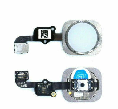  HomeButton für iPhone 6S / 6s Plus 6S+ Weiß Flex Kabel Knopf ID Sensor Taste  