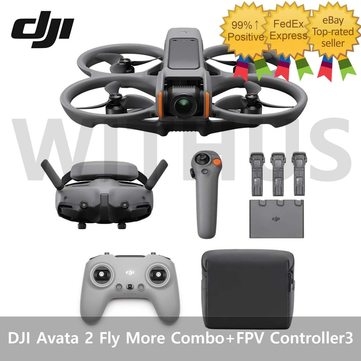 アート・デザイン・音楽 DJI Avata 2 remote control GENUINE DJI FPV REMOTE CONTROLLER 2 FOR DJI AVATA / DJI FPV