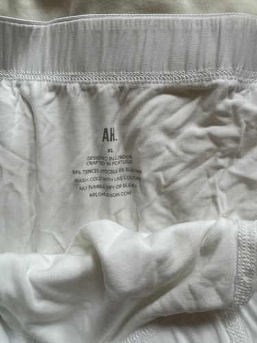 Arlo Hudson Briefs Horizontal Fly Size XL White New With Tags - Picture 3 of 3
