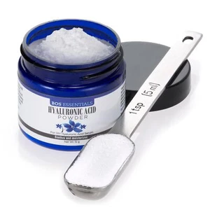 Pure Poudre sérique d'acide hyaluronique 100% NATURAL | Verrouillages à haute masse moléculaire