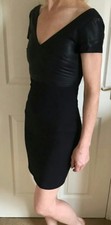 UK8 Women's Black Party Cocktail Evening Short Minu Dress. Perfect condition.