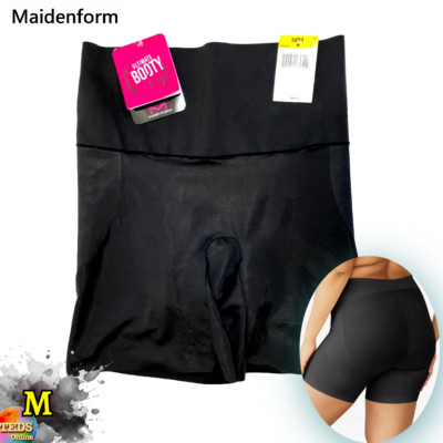 NWD Maidenform Women's M Tame Your Tummy Bottom Lift Shapewear Shorts DMS090 
