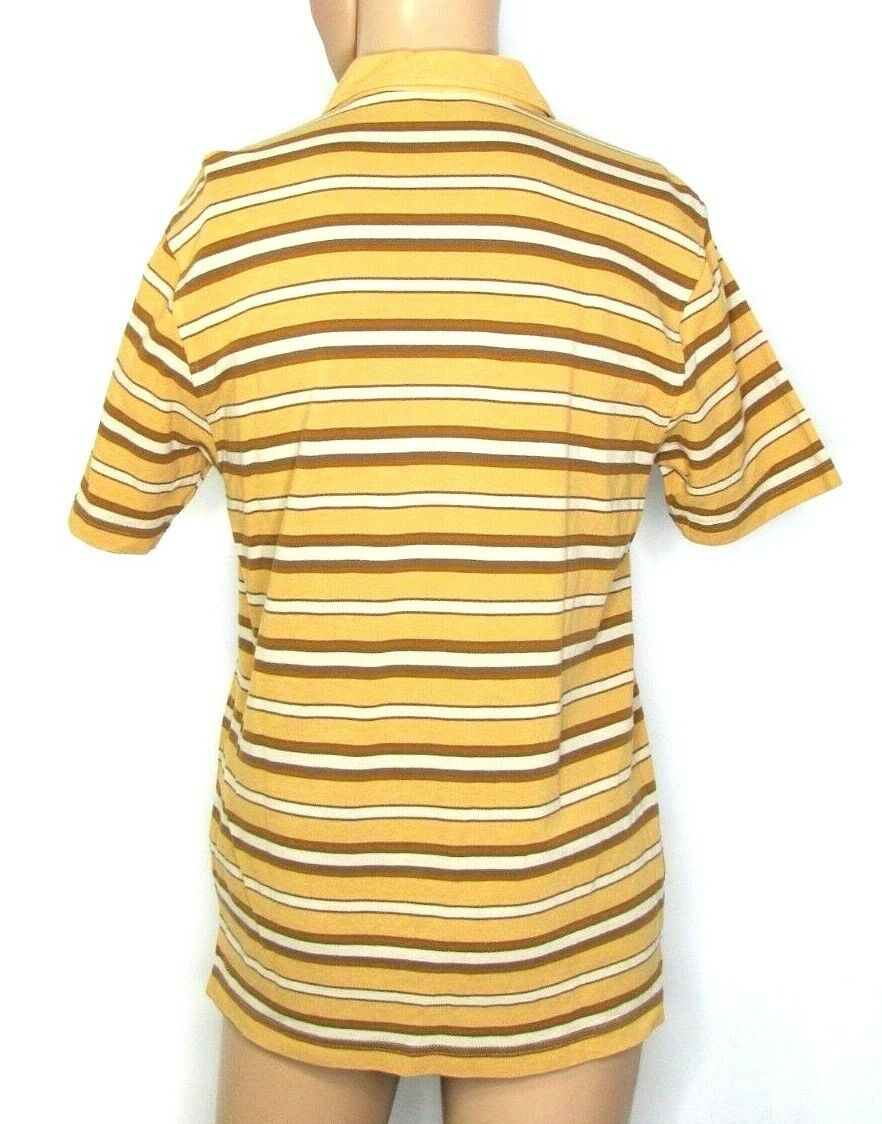Original Penguin Cotton Polo Collared Shirt Yello… - image 2