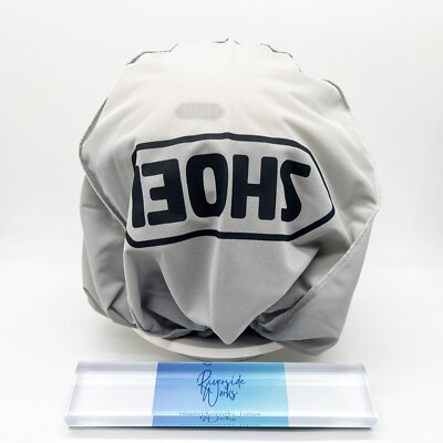 Shoei J O White Open Face Scooter Motorcycle Jet Helmet Size XL