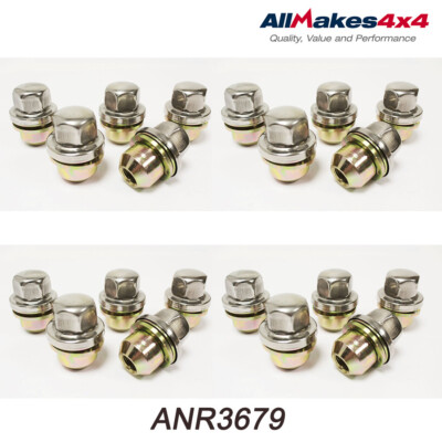LAND ROVER WHEEL LUG BOLT NUTS SET x20 RANGE P38 DISCOVERY 2 II ANR3679 ...