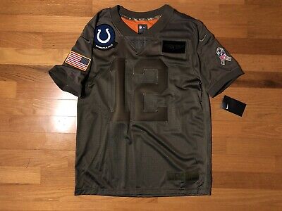 Nike Indianapolis Colts No52 Ben Banogu Olive/Camo Men's Stitched NFL Limited 2017 Salute To Service Jersey
