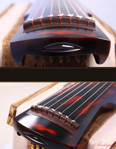 Chinesisches Guqin sieben Saiten Fuxi und Chaosinstrument professionelles Spielen Qin - Bild 6 von 12