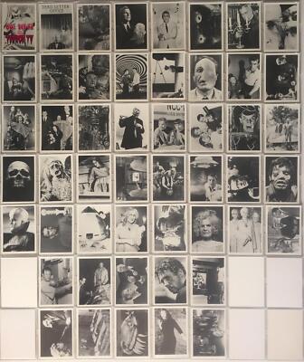 60's Sci-Fi & Terror TV Series 1 Card Set 50 Cards FunFax 1994