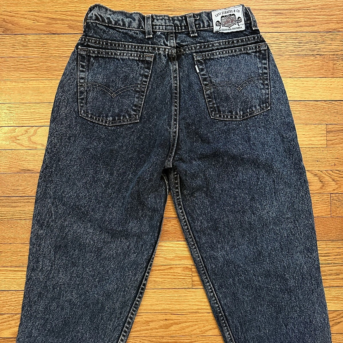 silver tab Levi’s 復刻 w34 l30 Vintage 90's Levi's Silvertab Jeans Made in USA W34L30 - Etsy