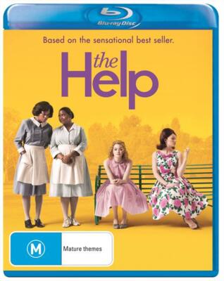 The Help (Blu-ray, 2011) Jessica Chastain Drama Region B brand new sealed t477