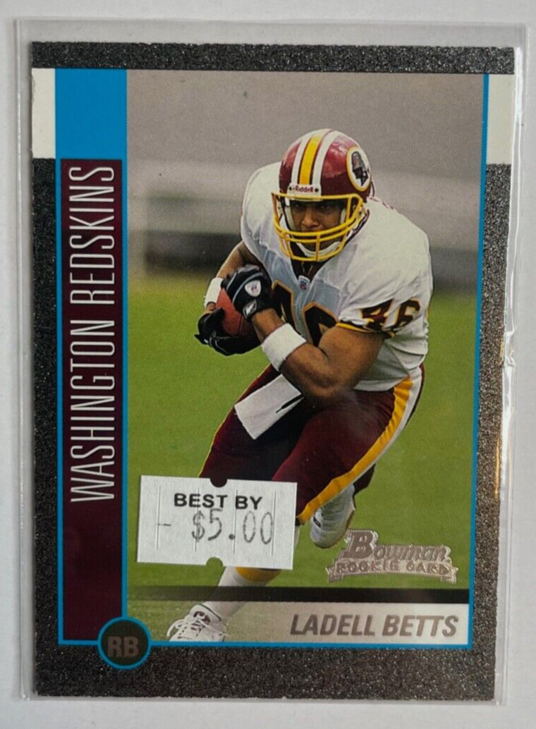 Ladell Betts Bowman #154 Silver