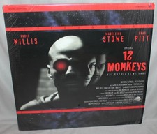 12 Monkeys 1995 LASERDISC MCA Universal Home Video 2 DISC