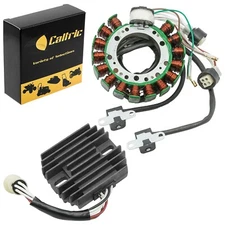 Stator & Regulator Rectifier for Yamaha Big Bear 350 YFM350FW 4WD 1988 1989