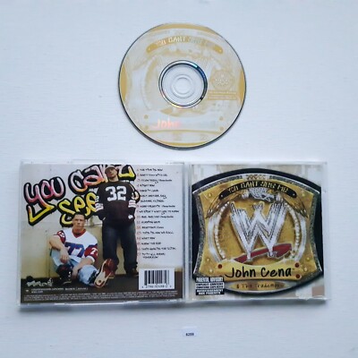 Trademarc John Cena & Tha Trademarc- You Can't See Me- CD | eBay