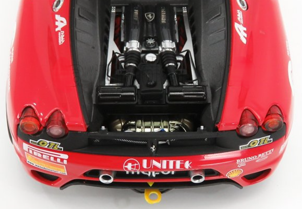 1 18 Ferrari Race Car Racing Racer 24 LeMans Custom Built Metal Body Model 12