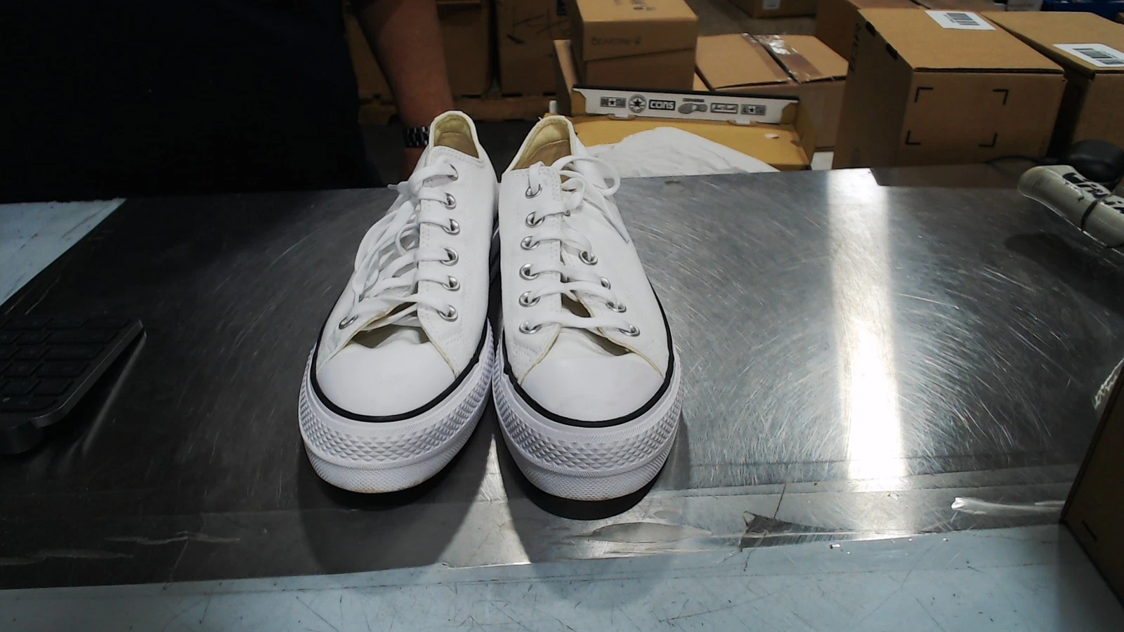 LikeNew_Converse Donna Chuck Taylor All Star Lift Clea_Bianco Nero Bianco_9 5