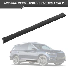 Fits 2016-2020 Infiniti QX60 Molding Right Passenger Front Door Side Trim Lower