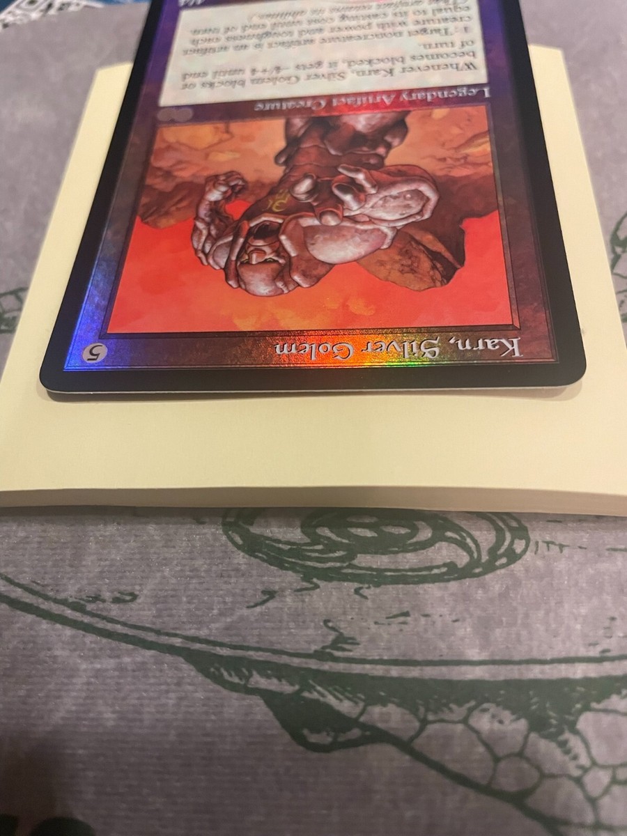 MTG Magic the Gathering - Karn, Silver Golem - Arena Promo - Foil