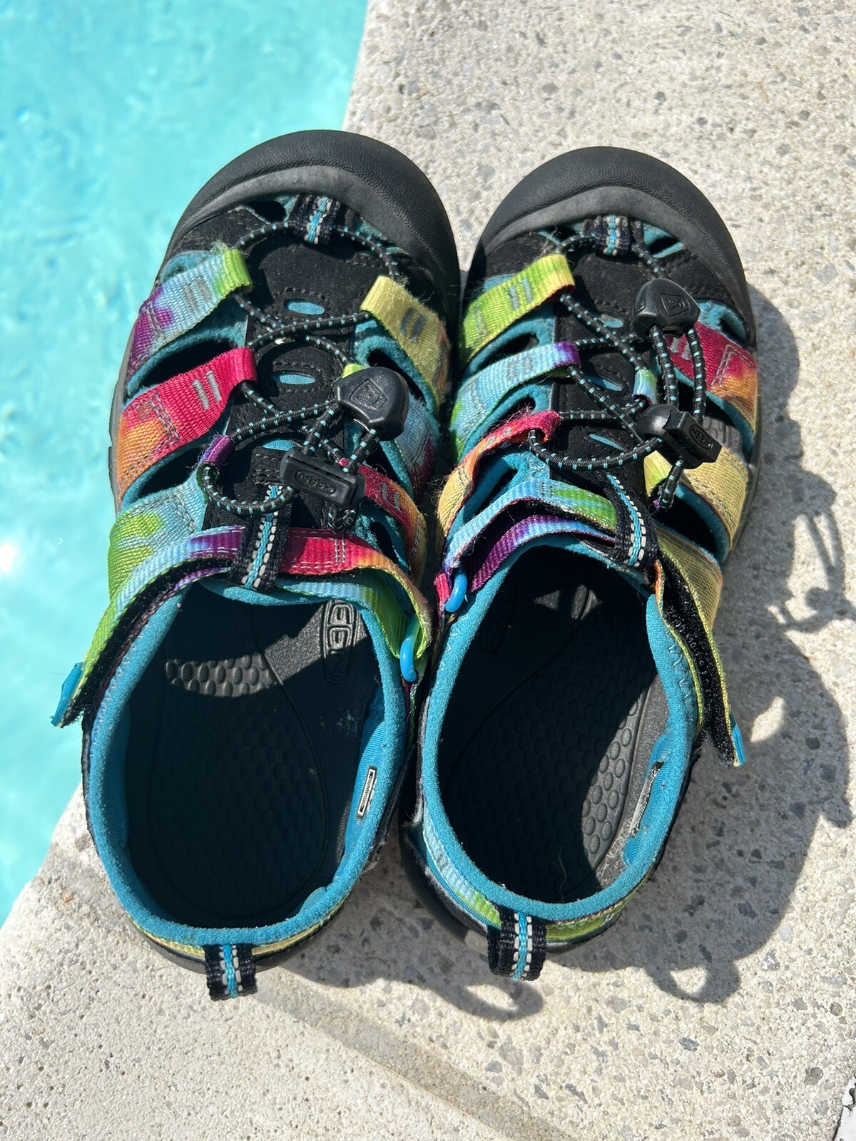 Sandali Keen Newport H2 giovani arcobaleno escursionismo acqua bambino taglia 4