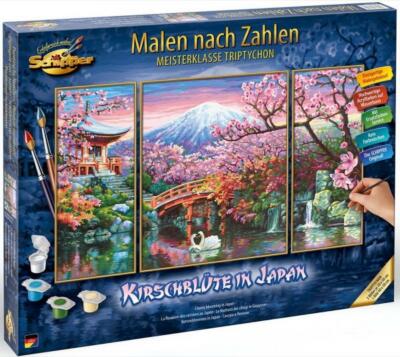 Schipper MNZ Master Class Triptychon 50x80cm Kirschblüte in Japan 609260751