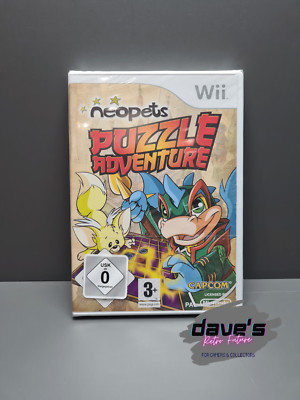 NEOPETS PUZZLE ADVENTURE - SEALED - NEW - WII - NINTENDO - PAL NOE - OVP