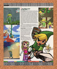 Zelda Wind Waker GameCube Original 2004 Vintage Ad - Video Game Promo