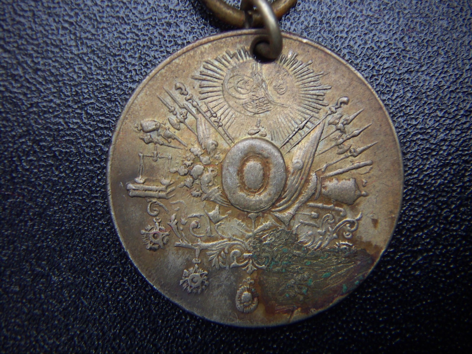WWI OTTOMAN EMPIRE TURKEY TURKISH MILITARY MERIT LIYAKAT WAR MEDAL SILVER