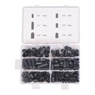 160pc Carburetor and Vacuum Rubber Cap Plug Assortment Kit Intake Vacuum Line