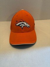 Denver Broncos Trucker Style Baseball Cap Reebok Brand New W/O Tags Orange/White