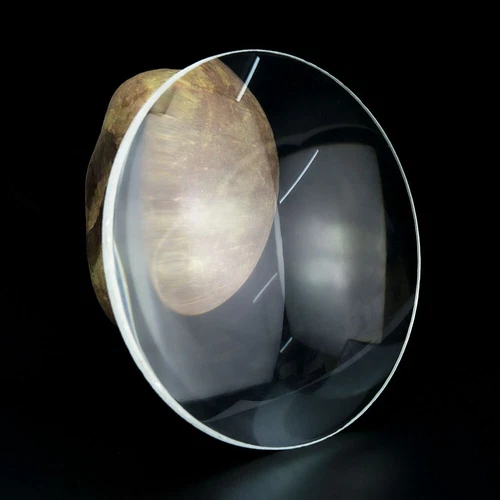 127 mm Tischlupe Ersatzlinse 5X Doppelkonvexe Linse Vergrößerungsglas Linse - Bild 4 von 11