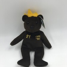 Salvino's BAMM BEANO'S-Sammy Sosa 21 1998 Beanie Bear-BRAND NEW 13