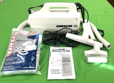 Oreck XL BB870-AW Compact Handheld Canister Vacuum Cleaner W/ Attachments Tested