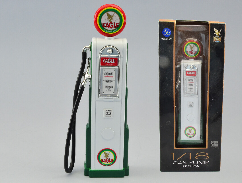 MODELLISMO STATICO ACCESSORI DIORAMI POMPA BENZINA EAGLE STYLE A SCALA 1:18