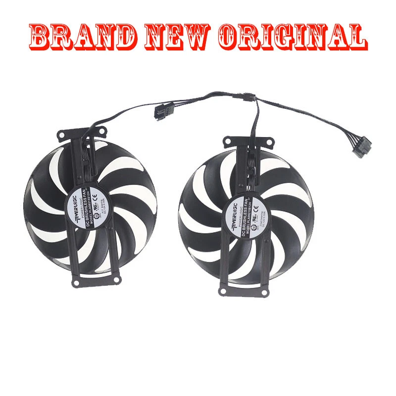 87MM PLA09215B12H Graphics Fan ASUS DUAL RTX 3060 RTX 3060 TI 8G MINI V2 LHR  - Image 2 of 2