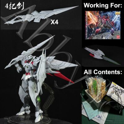 RECAST Yu Jiao Land Amazing Exia Conversion Kit for MG 1/100 Exia Dark Matter