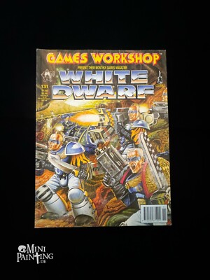 Games Workshop WHITE DWARF N. 131 November 1990 Warhammer Citadel English WH40K