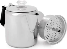 Gsi Outdoors 3 Cup Stainless Steel Coffee Percolator For Camping And Home