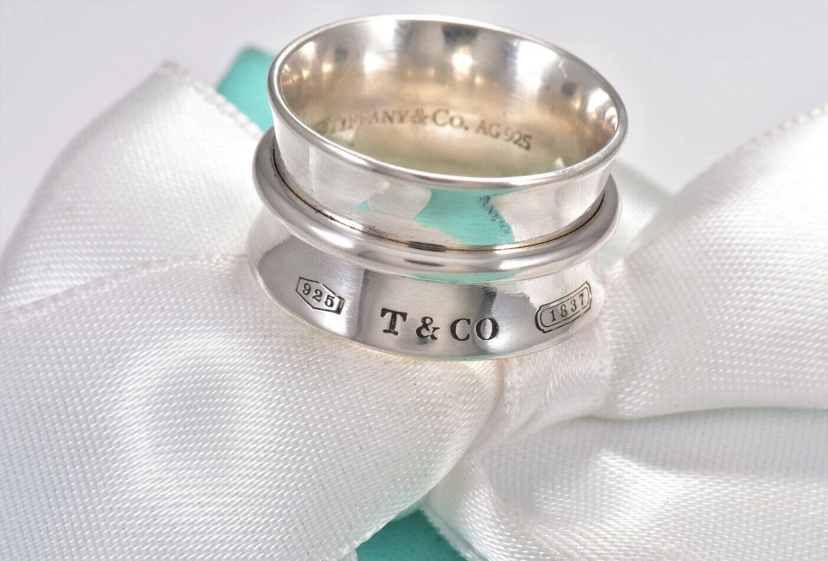 Tiffany 1837 wide best sale ring