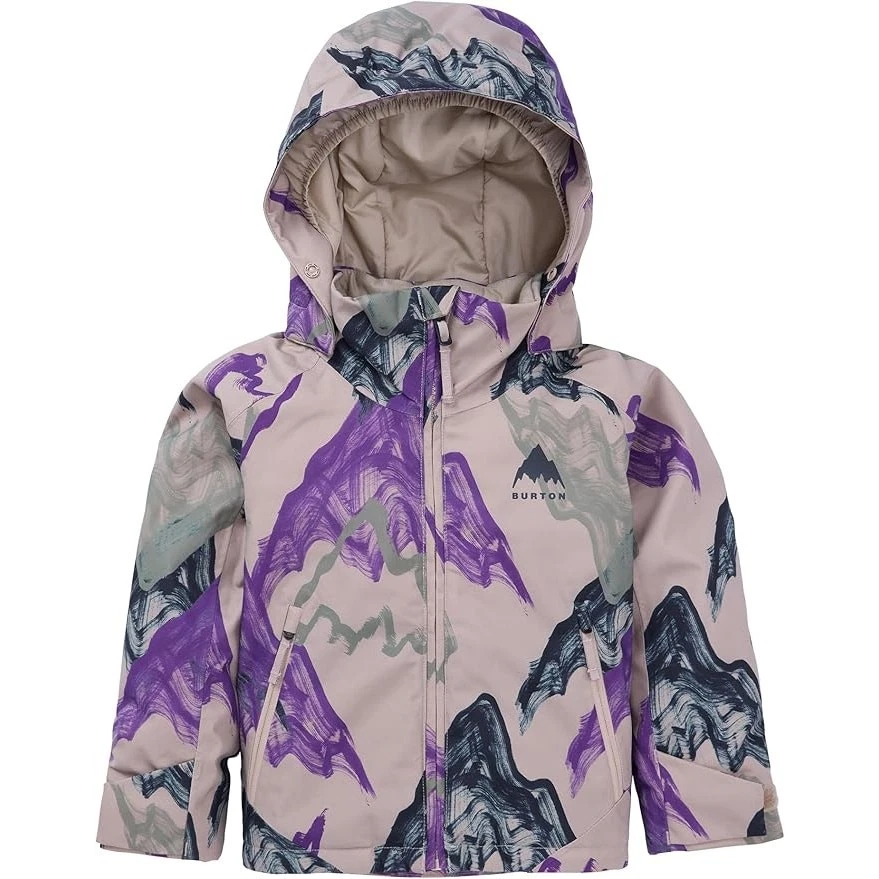 Burton Toddlers Hillslope 2L Jacket Printed Winter Snow Coat Unisex 18M