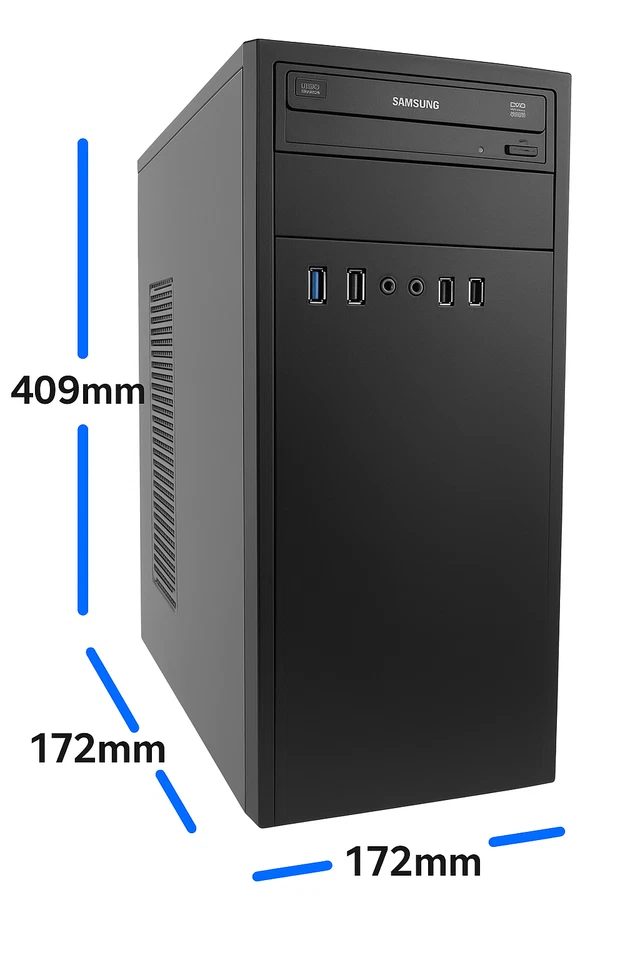 Windows 11 Business PC Intel i7 4x 3.80GHz 16GB RAM 1TB SSD Computer Multimedia - Bild 3 von 4