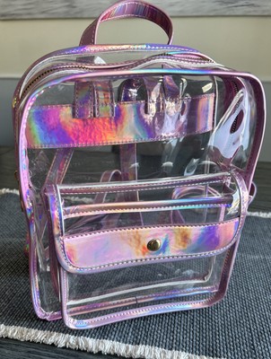 Transparent Clear Backpack Waterproof Mini