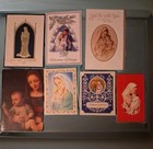 Vintage Religious Greeting Cards Lot of 45 Jesus Virgin Mary Angels Foiled — photo 6