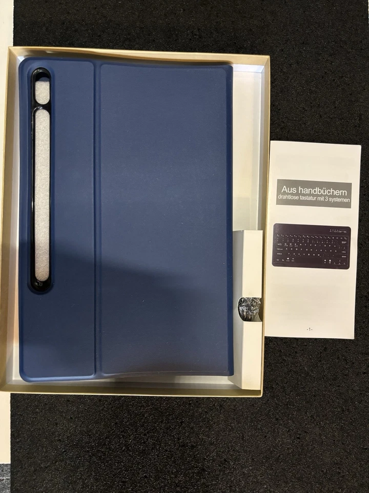 Tablethülle für Samsung Galaxy Tap 7 FE mit Tastatur/ Ungenutzt /Top Zustand