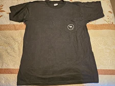 NEW Vintage '97  Camel Cigarette Pocket T Shirt Black Never Worn  Warehouse Find