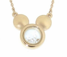 Disney Park Arribas Necklace Mickey Floating Made with Crystals from Swarovski