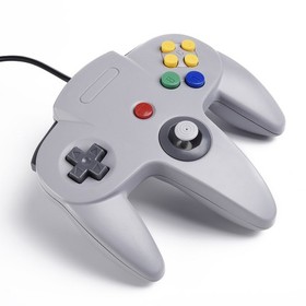 Plug and Play N64 Wired Controller - Compatible with Windows, Mac, Linux