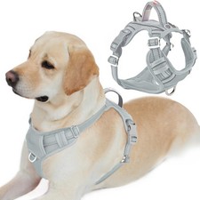 Dog Harness No Pull with ID Tag Pocket - Heavy Duty, Reflective, Easy Control...